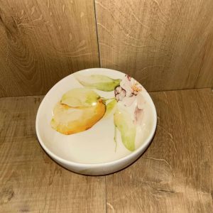 Citroenschaaltje met bloemen